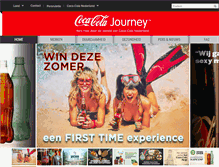 Tablet Screenshot of cocacolanederland.nl